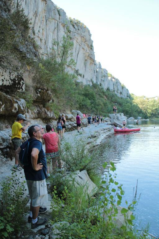 Camping Le Coin Charmant Chauzon Exterior foto
